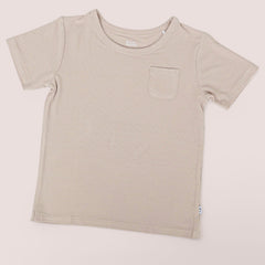 TOTALLY TAN RIB DREAM POCKET TEE