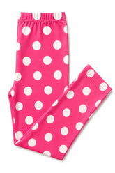 Pink Polka Dots Leggings