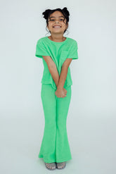 Seafoam Green Scrunchy Bells