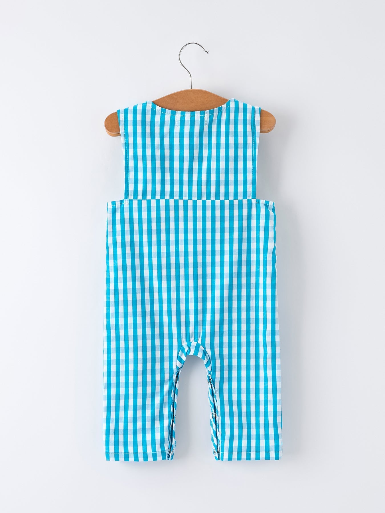 Summer Tropical Embroidered Baby Boys Romper