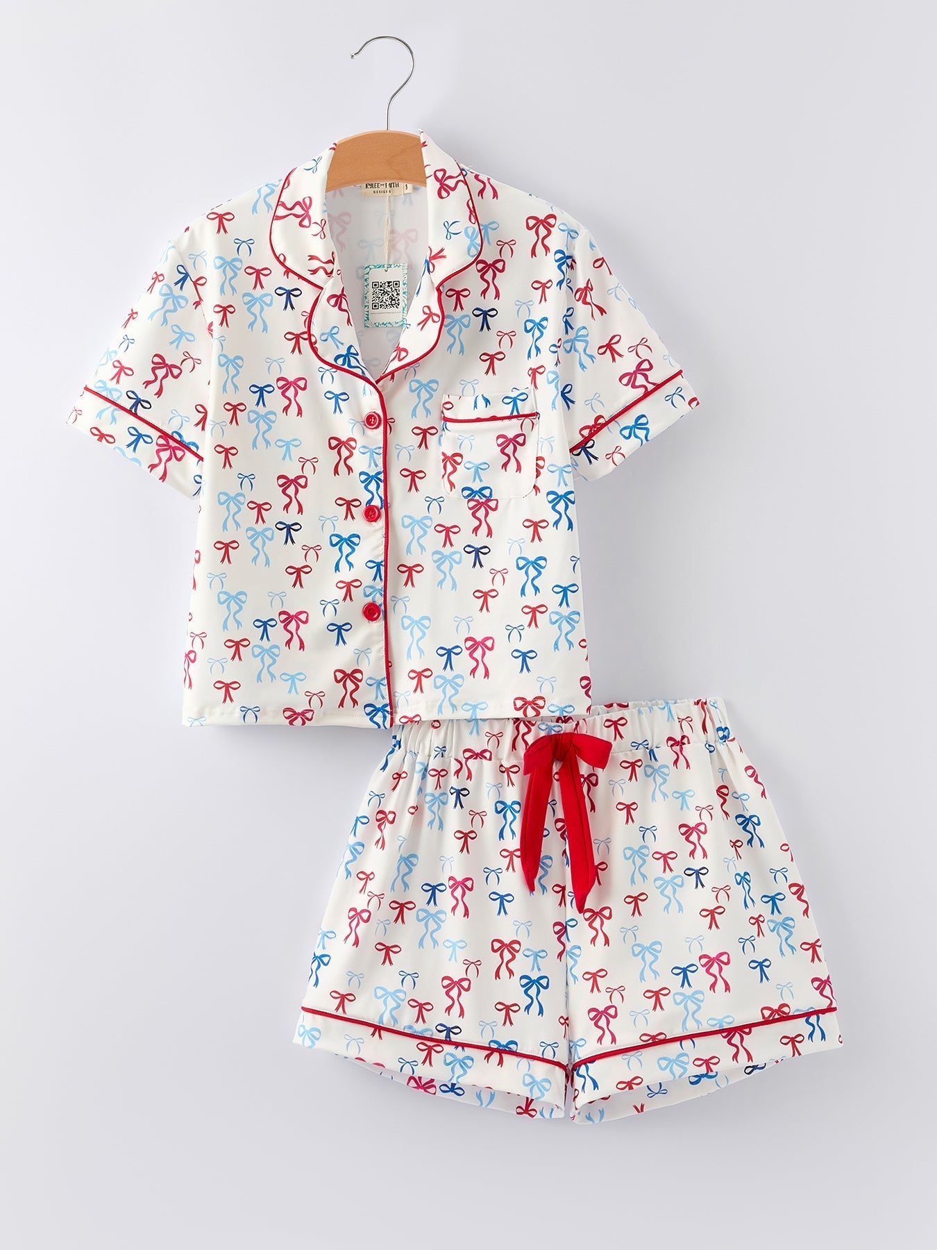 Mommy & Me 4th of july Print Pajama Set