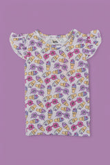 SWEET SUMMER DREAM CAP SLEEVE TOP