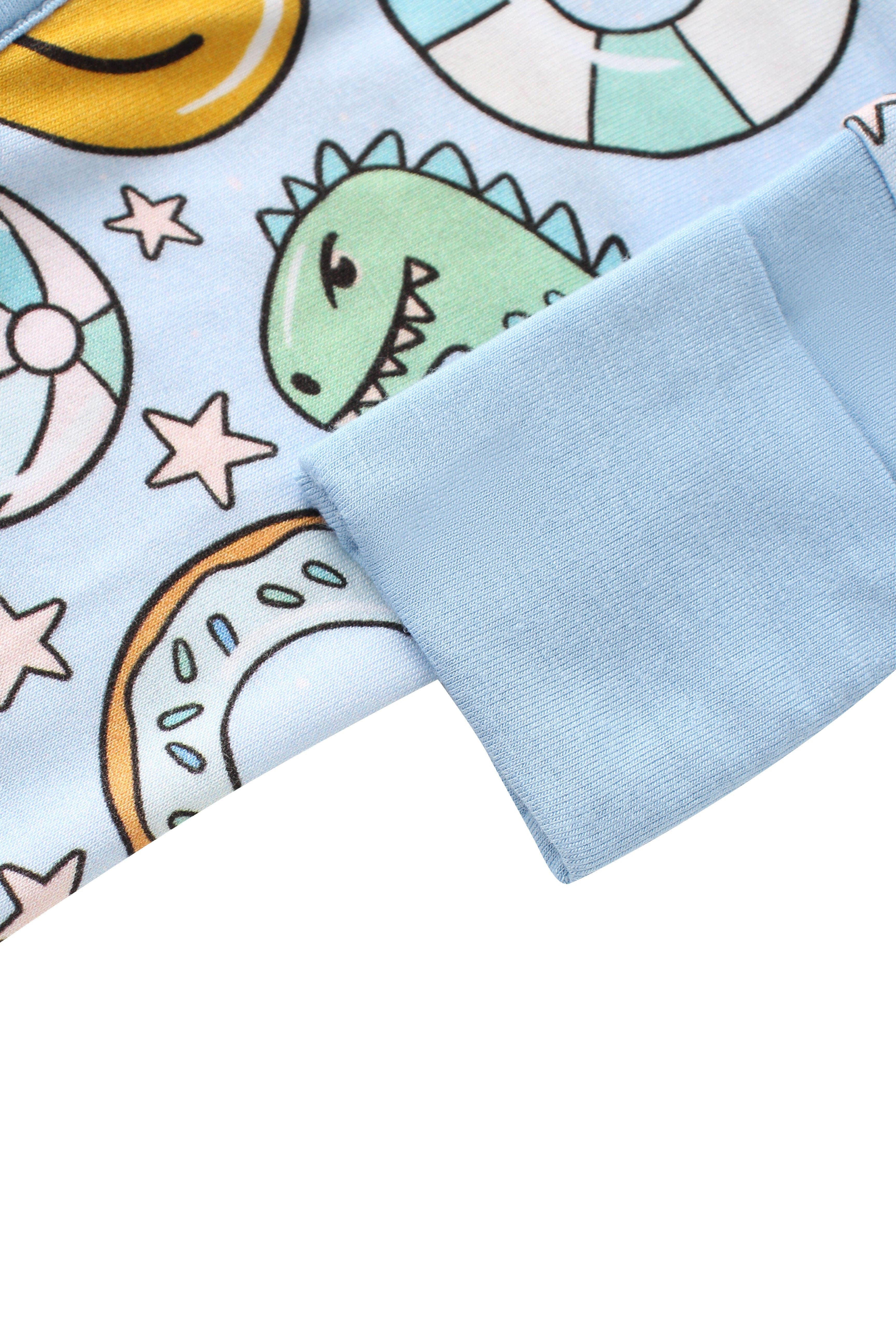 Posh TOT Pool Floats Bamboo Baby Convertible Zippy Romper
