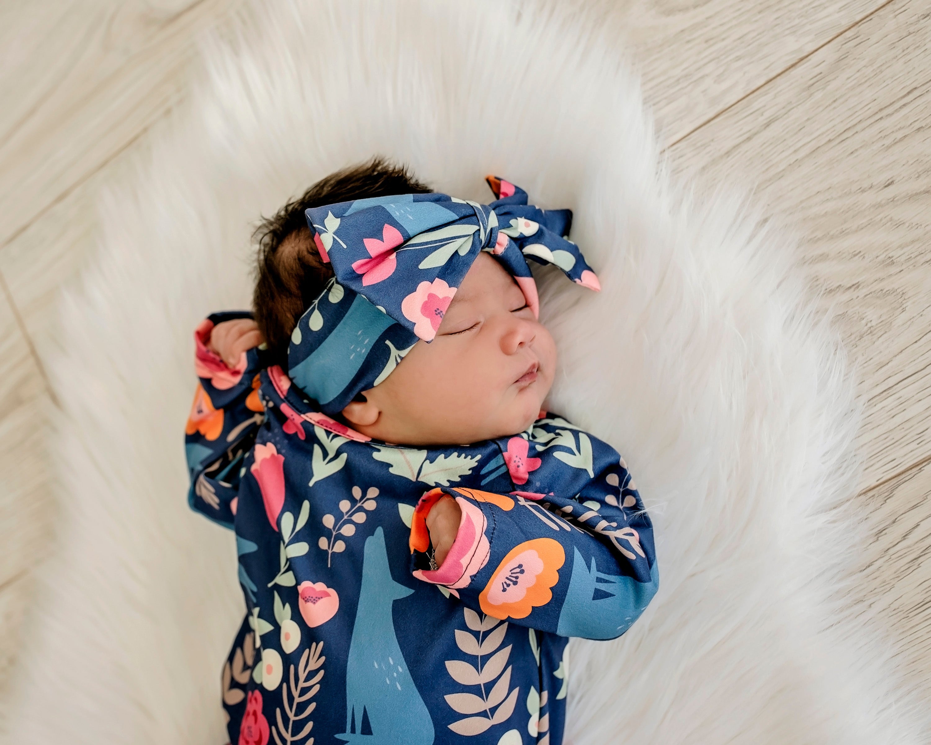 Fox Baby Gown