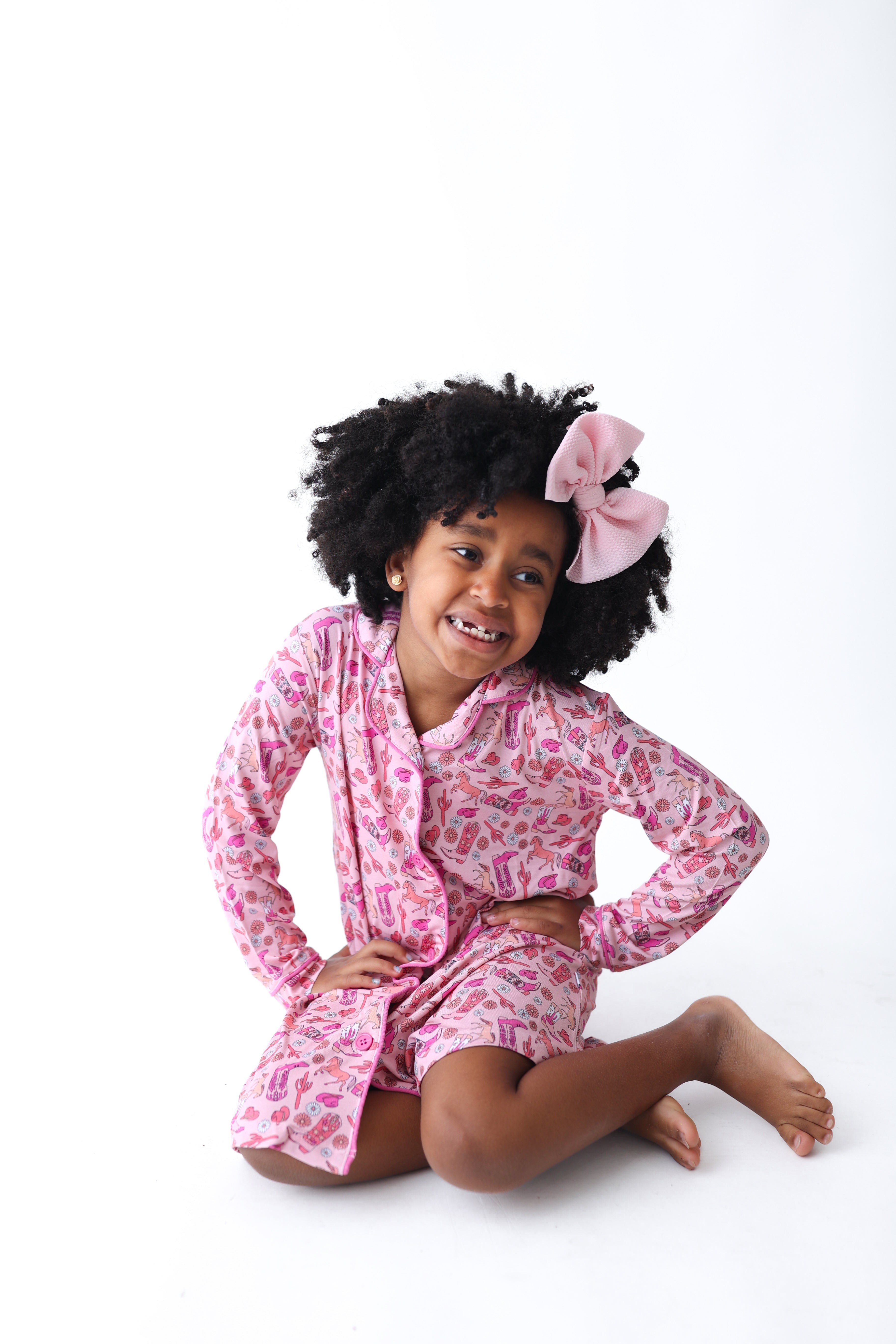 STAY WILD COWGIRL GIRL'S DREAM GOWN