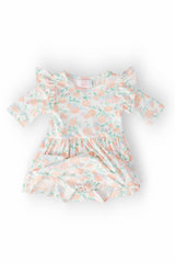 Pretty Pumpkins Twirl Flutter Bodysuit