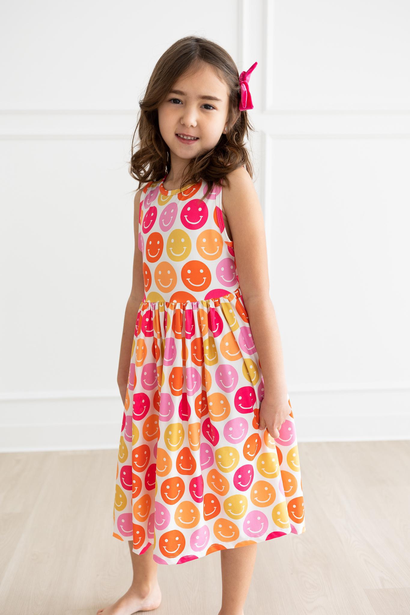 SALE Don't Worry, Be Hippy Tank Twirl Dress