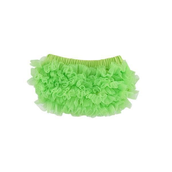 SALE Lime Green Ruffle Bum Bloomer