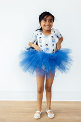 Waltz of the Snowflakes 3/4 Tutu Leotard