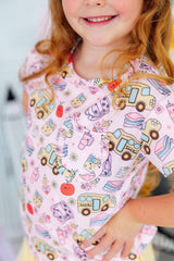 Playground Princess Ruffle Pocket Tee